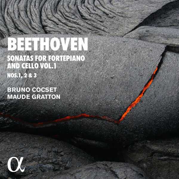 Bruno Cocset, Maude Gratton: Beethoven - Sonatas for Fortepiano and Cello vol.1 (24/192 FLAC)