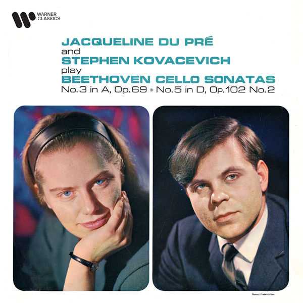 Jacqueline du Pré, Stephen Kovacevich: Beethoven - Cello Sonatas no.3 & 5 (24/192 FLAC)
