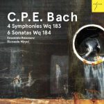 Ensemble Resonanz, Riccardo Minasi: C.P.E. Bach - 4 Symphonies Wq 183, 6 Sonatas Wq 184 (24/48 FLAC)