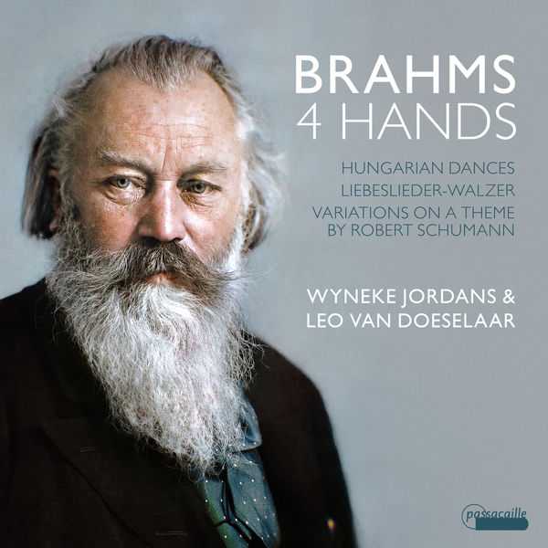 Wyneke Jordans, Leo van Doeselaar: Brahms - 4 Hands (24/96 FLAC)