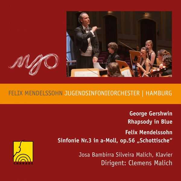 Clemens Malich: Gershwin - Rhapsody in Blue; Mendelssohn - Sinfonie no.3 (FLAC)