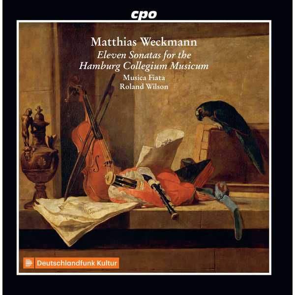 Musica Fiata, Roland Wilson: Matthias Weckmann - Eleven Sonatas for Hamburg Collegium Musicum (FLAC)