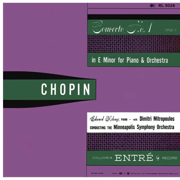 Mitropoulos: Chopin - Piano Concerto no.1 in E Minor (24/96 FLAC)