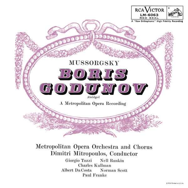 Mitropoulos: Mussorgsky - Boris Godunov (24/192 FLAC)