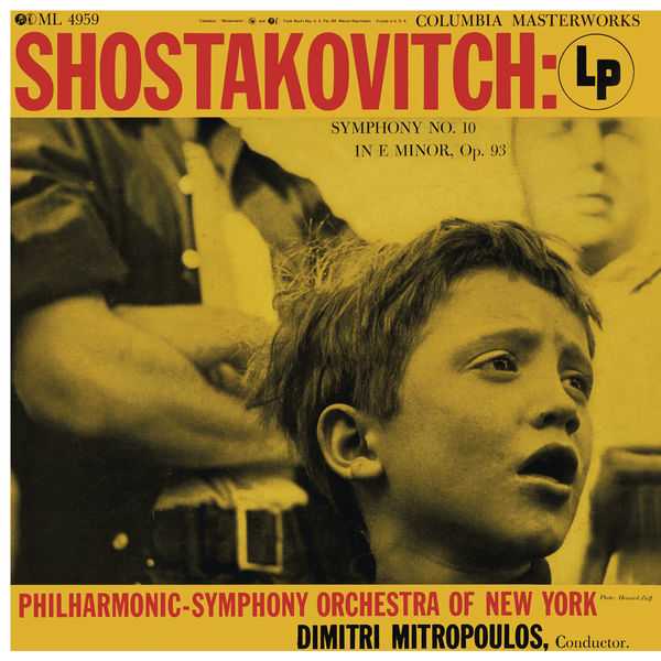 Mitropoulos: Shostakovich - Symphony no.10 (24/192 FLAC)