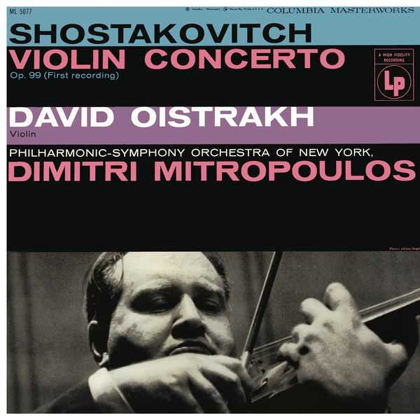 Oistrakh, Mitropoulos: Shostakovich - Violin Concerto op.99 (FLAC)
