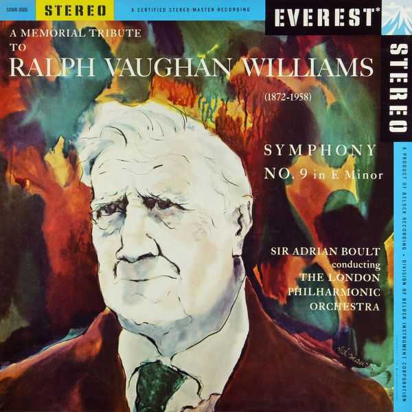 A Memorial Tribute to Ralph Vaughan Williams: Boult - Symphony no.9 (24/192 FLAC)