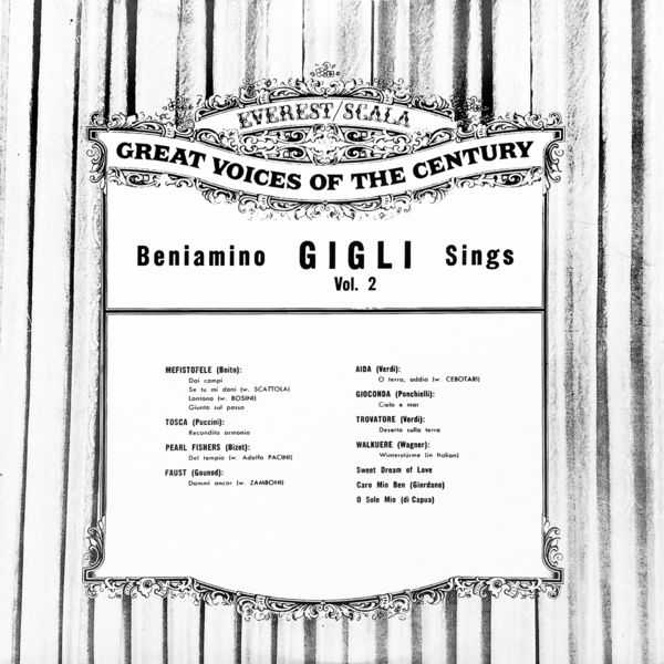 Beniamino Gigli Sings vol.2 (24/96 FLAC)