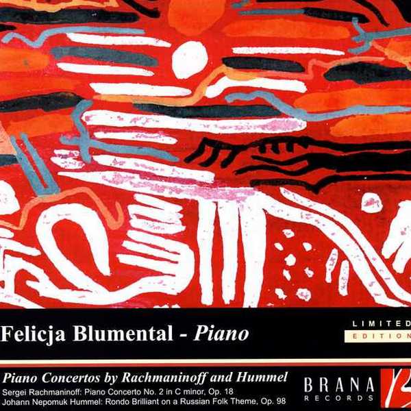 Blumental: Piano Concertos by Rachmaninoff and Hummel (FLAC)