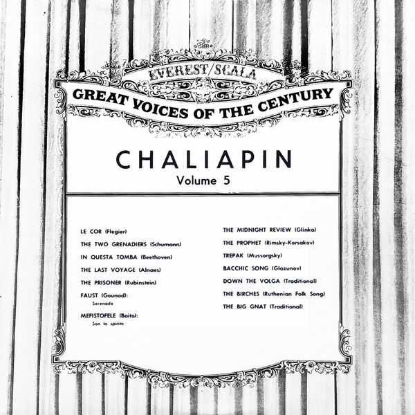 Feodor Ivanovich Chaliapin Sings vol.5 (24/96 FLAC)