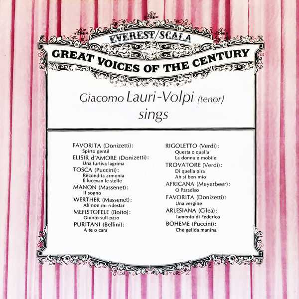 Giacomo Lauri-Volpi Sings (24/96 FLAC)