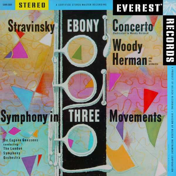 Goossens: Stravinsky - Ebony Concerto, Symphony in Three Movements (24/192 FLAC)