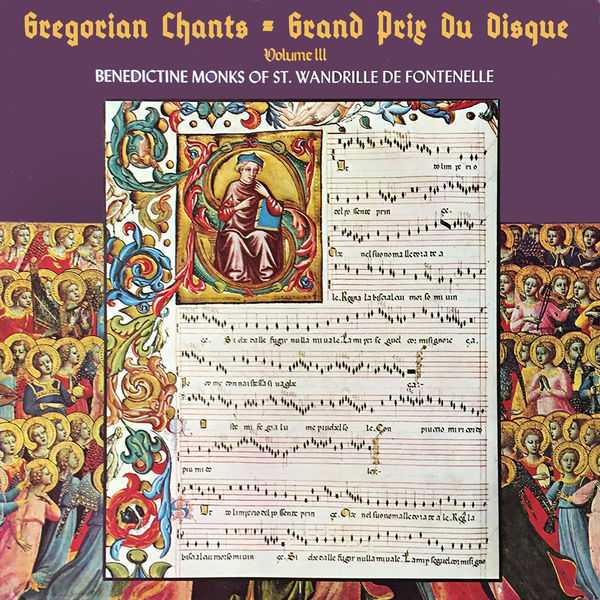 Gregorian Chants: Grand Prix Du Disque vol.3 (FLAC)