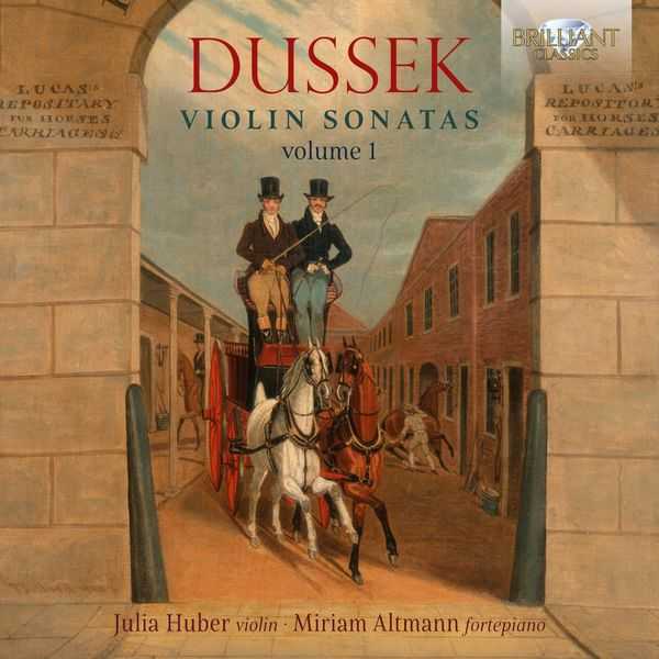 Julia Huber, Miriam Altmann: Dussek - Violin Sonatas vol.1 (24/44 FLAC)