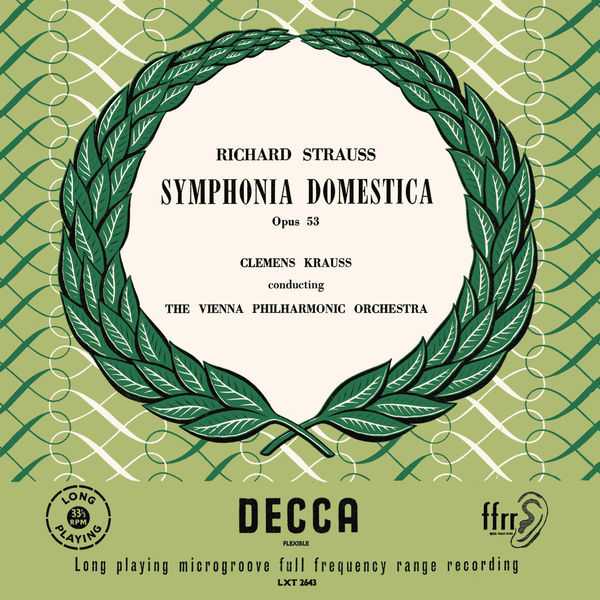Krauss: Strauss - Sinfonia Domestica, Ariadne auf Naxos Suite (FLAC)