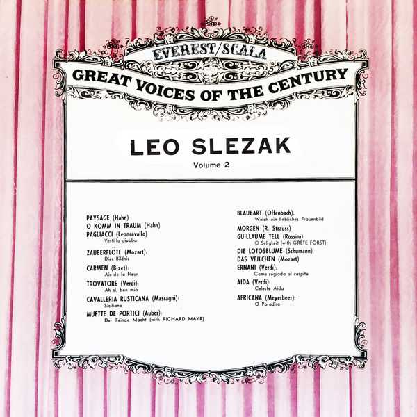 Leo Slezák vol.2 (24/96 FLAC)