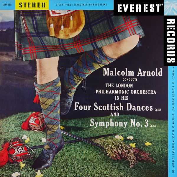 Malcolm Arnold conducts Four Scottish Dances & Symphony no.3 (24/192 FLAC)