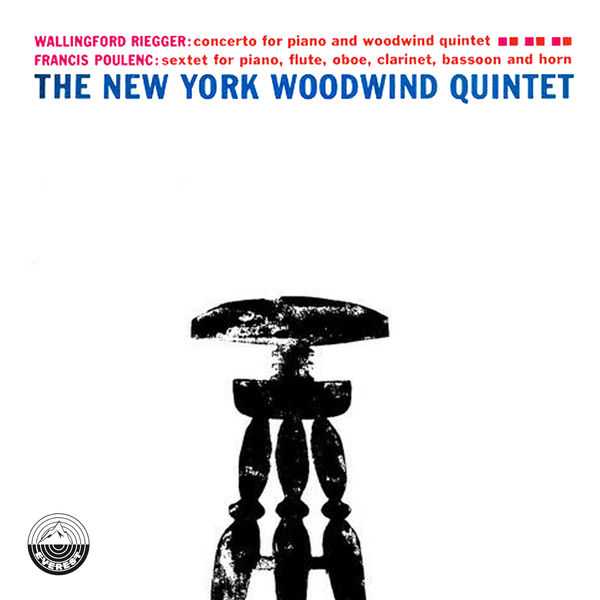 New York Woodwind Quintet: Riegger - Concerto for Piano and Woodwind Quintet; Poulenc - Sextet for Piano and Wind Quintet (24/44 FLAC)