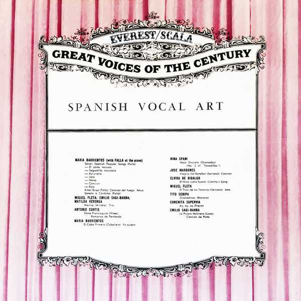 Spanish Vocal Art (24/96 FLAC)