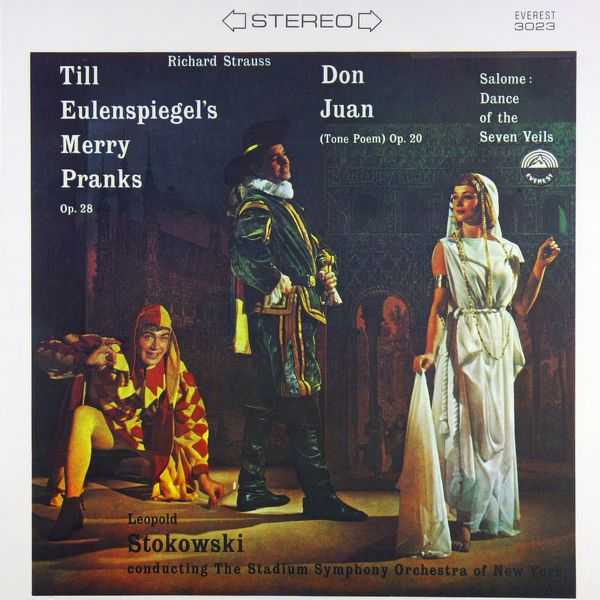 Stokowski: Strauss - Till Eulenspiegel's Merry Pranks op.28, Salome Dance of the Seven Veils, Don Juan Tone Poem op.20 (24/192 FLAC)