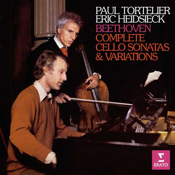 Paul Tortelier, Éric Heidsieck: Beethoven - Complete Cello Sonatas & Variations (FLAC)