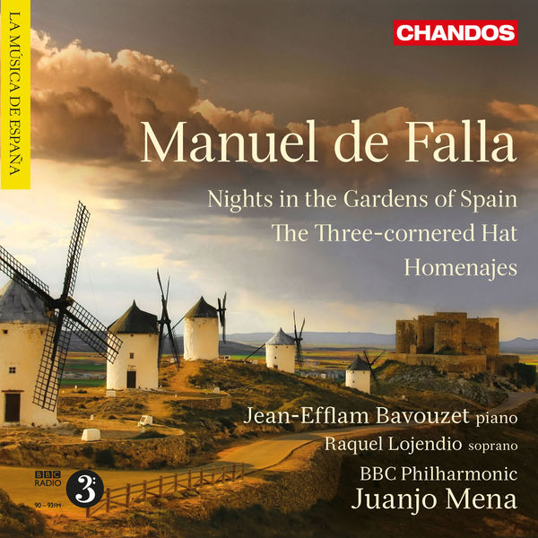 Bavouzet, Lojendio, Mena: Falla - Nights in the Gardens of Spain, The Three-Cornered Hat, Homenajes (24/48 FLAC)