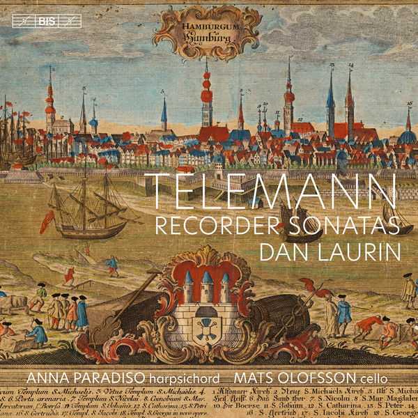 Dan Laurin, Anna Paradiso, Mats Olofsson: Telemann - Recorder Sonatas (24/96 FLAC)