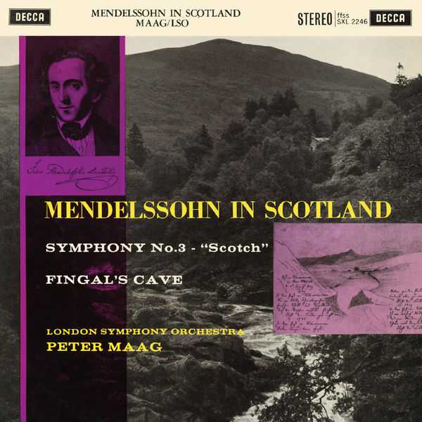 Maag: Mendelssohn in Scotland - Symphony no.3, The Hebrides (FLAC)