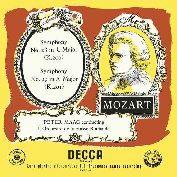 Maag: Mozart - Symphonies no.28, 29 & 34 (FLAC)