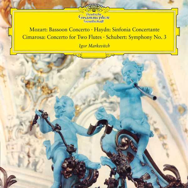 Markevitch: Mozart - Bassoon Concerto K.191; Haydn - Sinfonia Concertante; Cimarosa - Concerto for Two Flutes; Schubert - Symphony no.3 (FLAC)