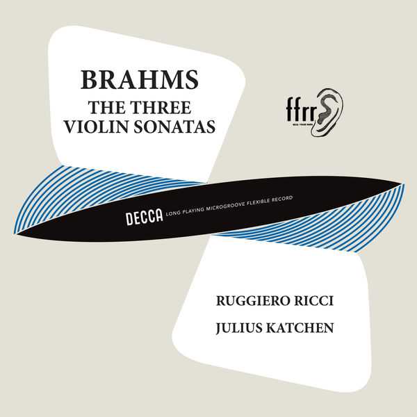 Ricci, Katchen: Brahms - Violin Sonata no.1, 2 & 3 (FLAC)