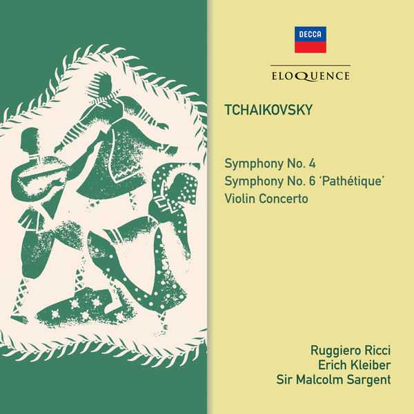 Ricci, Kleiber, Sargent: Tchaikovsky - Symphony no.4 & 6, Violin Concerto (FLAC)