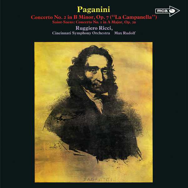 Ricci, Rudolf: Paganini - Violin Concerto no.2; Saint-Saëns - Violin Concerto no.1 (FLAC)