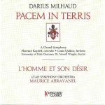 Abravanel: Darius Milhaud - Pacem in Terris, L'Homme et Son Désir (FLAC)