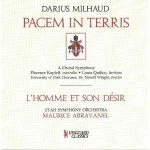 Abravanel: Darius Milhaud - Pacem in Terris, L'Homme et Son Désir (FLAC)