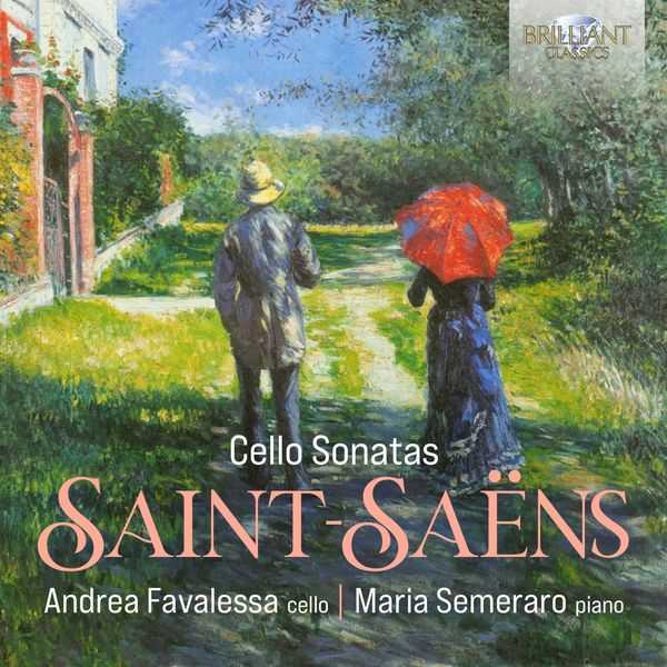 Andrea Favalessa, Maria Semeraro: Saint-Saëns - Cello Sonatas (24/44 FLAC)