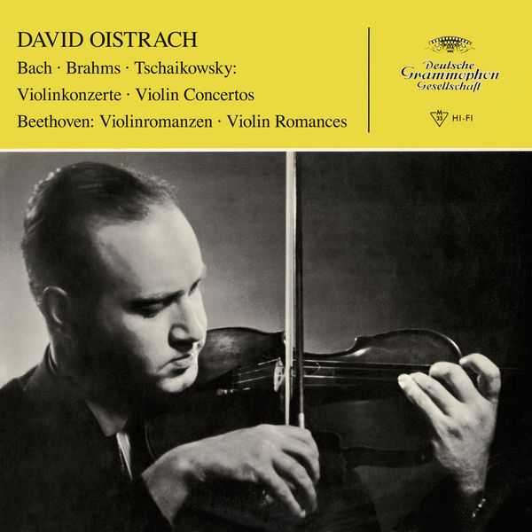 David Oistrakh: Bach, Brahms, Tchaikovsky - Violin Concertos; Beethoven - Violin Romances (24/96 FLAC)