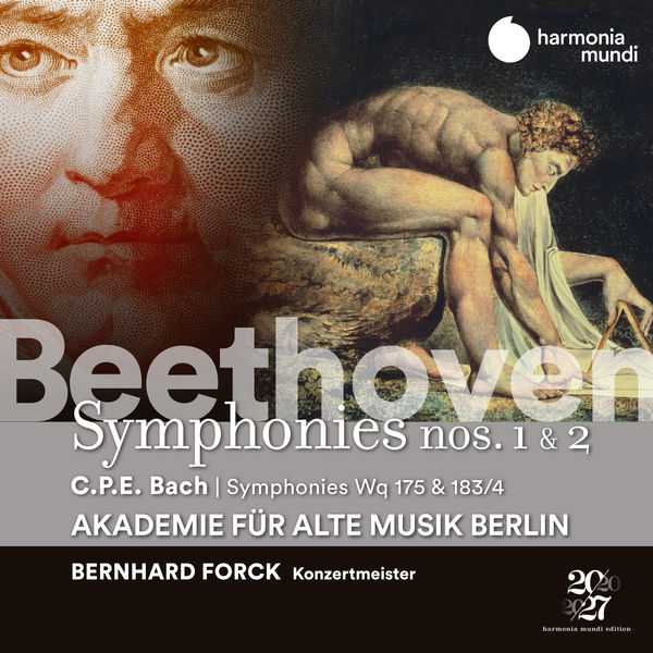 Forck: Beethoven - Symphonies no.1 & 2; C.P.E. Bach - Symphonies Wq 175 & 183/4 (24/96 FLAC)