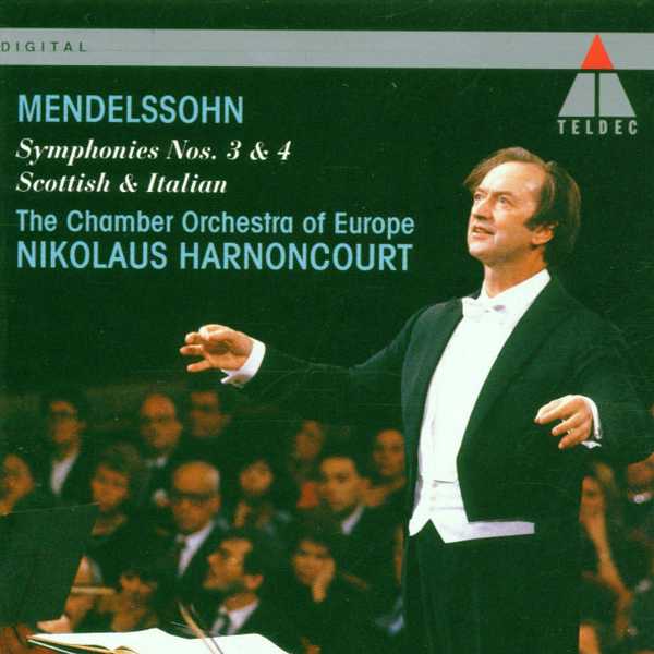 Harnoncourt: Mendelssohn - Symphonies no.3 "Scottish" & 4 "Italian" (FLAC)