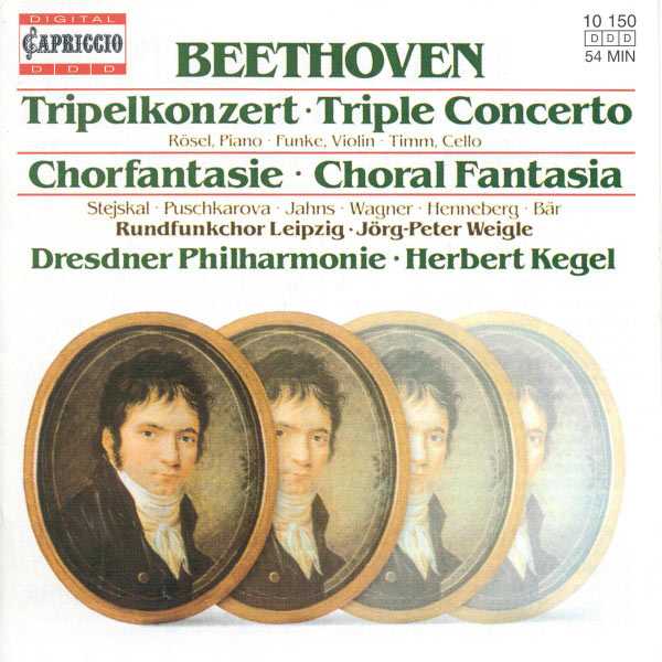 Kegel: Beethoven - Triple Concerto, Choral Fantasy (FLAC)
