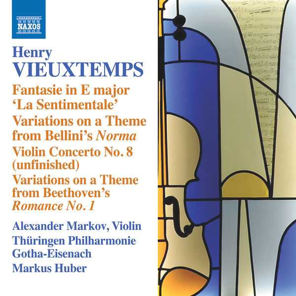 Markov, Huber: Henry Vieuxtemps - Violin Works (24/96 FLAC)