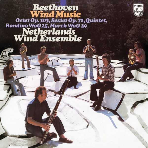 Netherlands Wind Ensemble: Beethoven - Octet op.103, Sextet op.71, Quintet, Rondino WoO 25, March WoO 29 (FLAC)