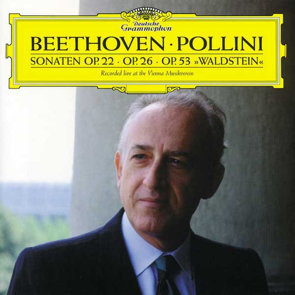Pollini: Beethoven - Piano Sonatas op.22, 26 & 53 "Waldstein" (FLAC)