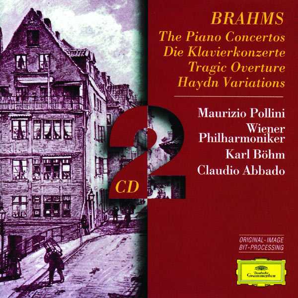 Pollini, Böhm, Abbado: Brahms - The Piano Concertos, Tragic Overture, Haydn Variations (FLAC)