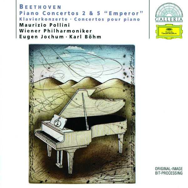 Pollini, Jochum, Böhm: Beethoven - Piano Concertos no.2 & 5 "Emperor" (FLAC)