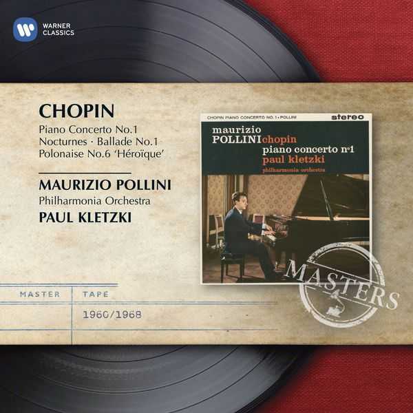 Pollini, Kletzki: Chopin - Piano Concerto no.1, Nocturnes, Ballade no.1, Polonaise no.6 "Héroïque" (FLAC)