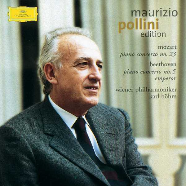 Maurizio Pollini Edition. Mozart - Piano Concerto no.23; Beethoven - Piano Concerto no.5 "Emperor" (FLAC)