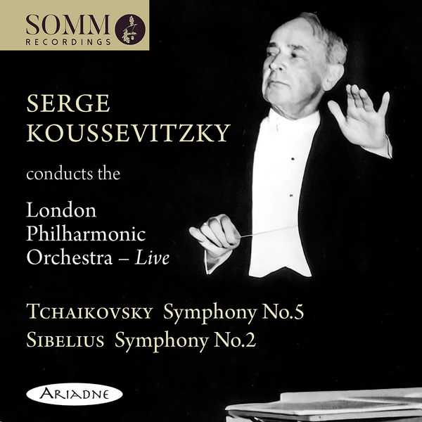 Serge Koussevitzky conducts the London Philharmonic Orchestra: Tchaikovsky, Sibelius (24/44 FLAC)