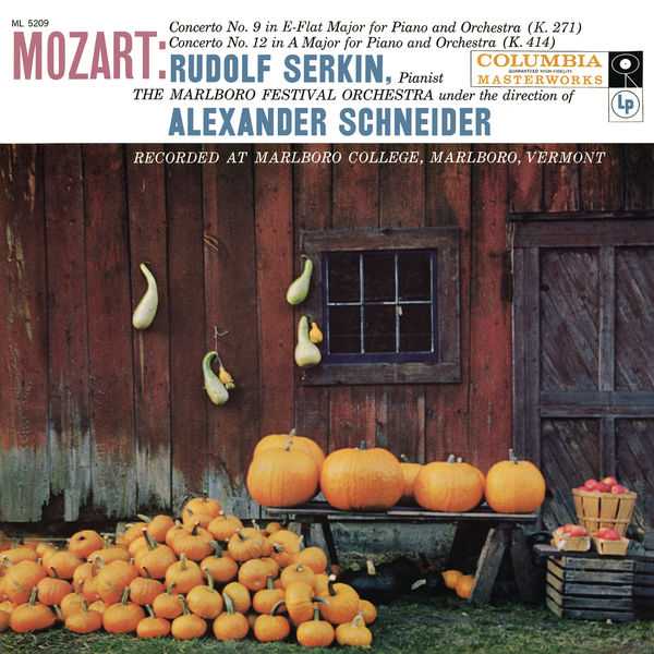 Serkin, Schneider: Mozart - Piano Concerto no.9 & 12 (24/192 FLAC)