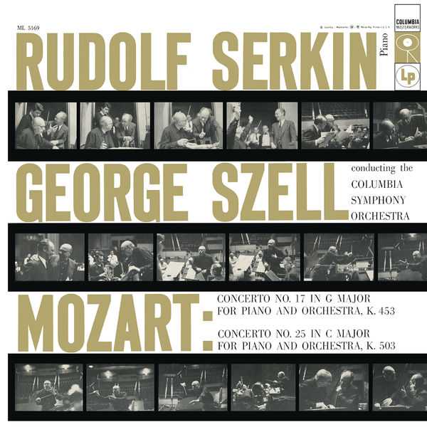 Serkin, Szell: Mozart - Piano Concertos no.17 K.453 & no.25 K.503 (24/192 FLAC)